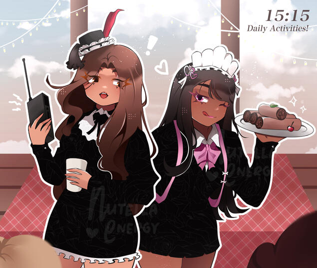 Everly and Serenity (Orphanage Maids)